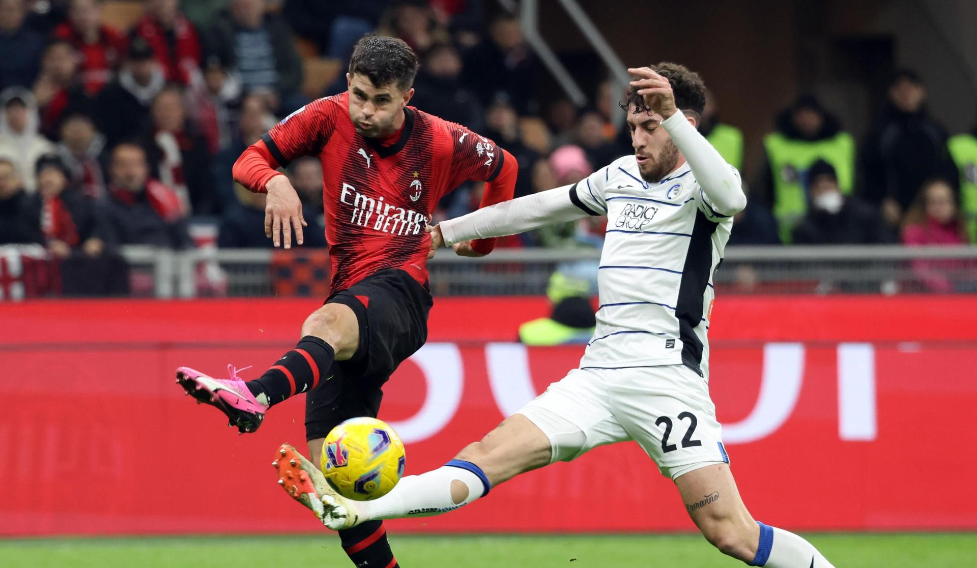 Serie A: AC Milan cedió un empate ante Atalanta en San Siro
