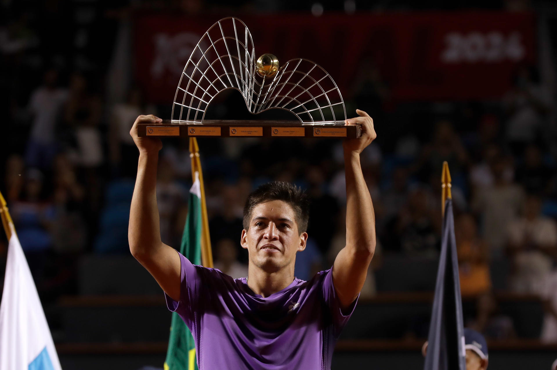 Sebastián Báez batió a Mariano Navone y conquistó el ATP 500 de Río de Janeiro