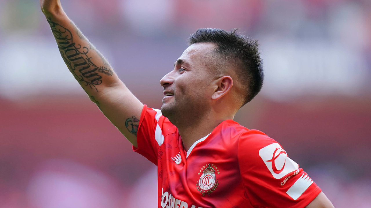 Jean Meneses anotó en triunfo de Toluca sobre Xolos de Nicolás Díaz en la Liga MX