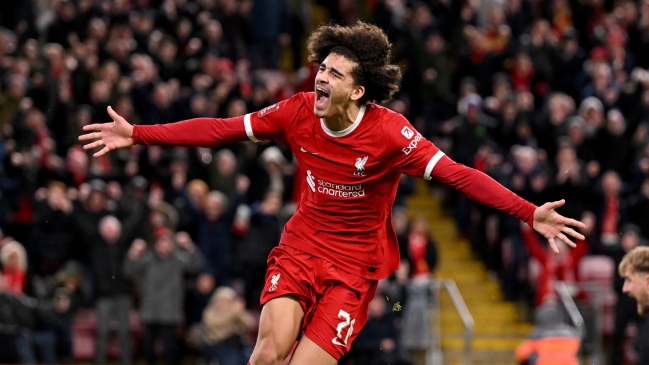 Jeyden Danns marcó doblete en goleada de Liverpool sobre Southampton por FA Cup