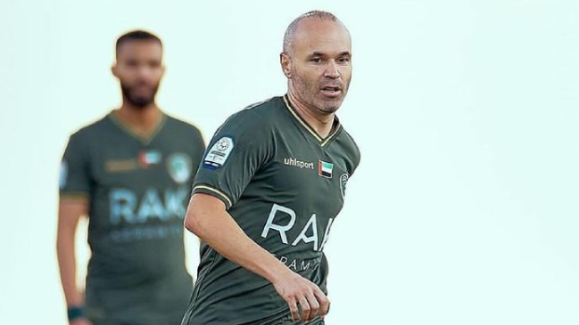 Andrés Iniesta alcanzó los 1.000 partidos como futbolista profesional