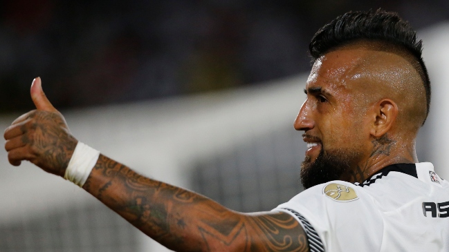 Arturo Vidal y Ricardo Gareca se robaron cámaras en el Monumental