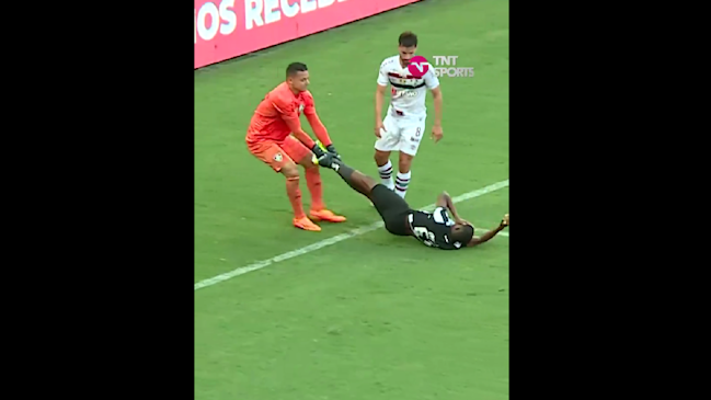 [VIDEO] Jugador de Botafogo tuvo su “mejor actuación” entre tironeos de rival y compañero