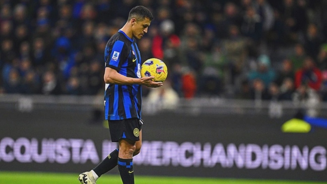 La reacción de Alexis en redes tras ser figura en Inter