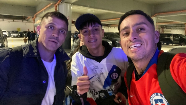 Son de Tocopilla: Ganadores del Festival Fútbol Cine 2023 fueron invitados por Alexis al “Meazza”