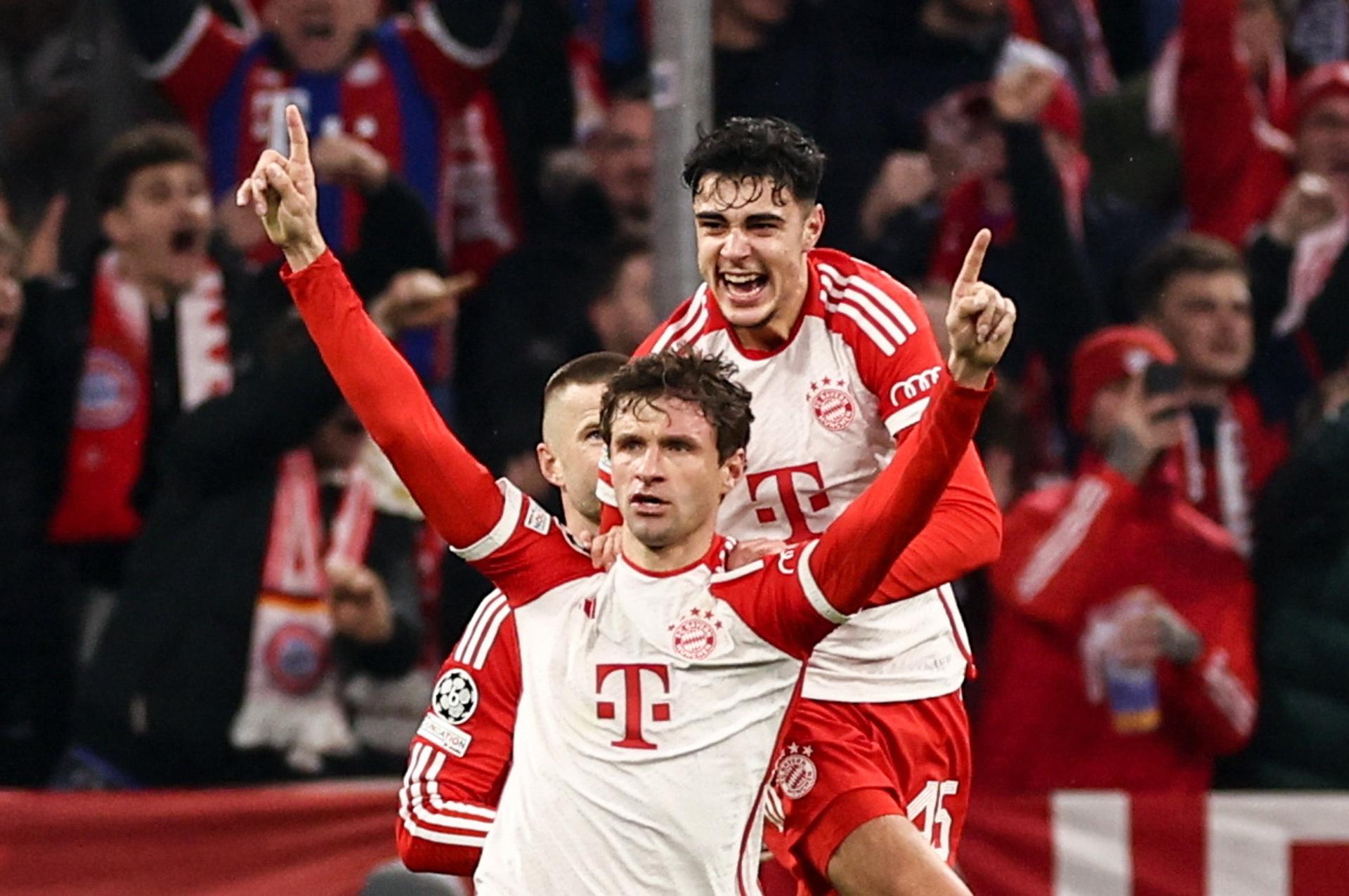 Bayern Munich terminó con el sueño de Lazio y clasificó a cuartos en la Champions