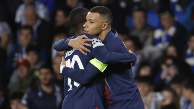 PSG liquidó la llave ante Real Sociedad y avanzó a cuartos de final de la Champions