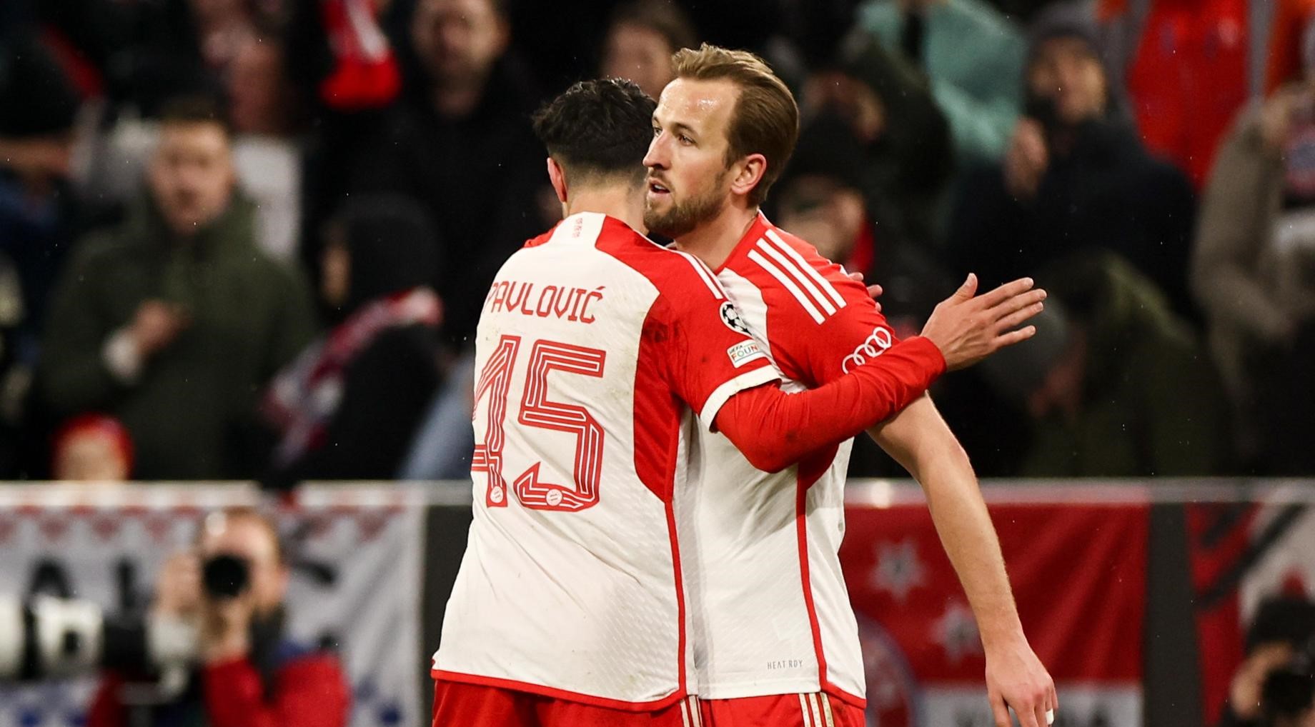 Harry Kane firmó doblete para Bayern y eliminar a Lazio en la Champions