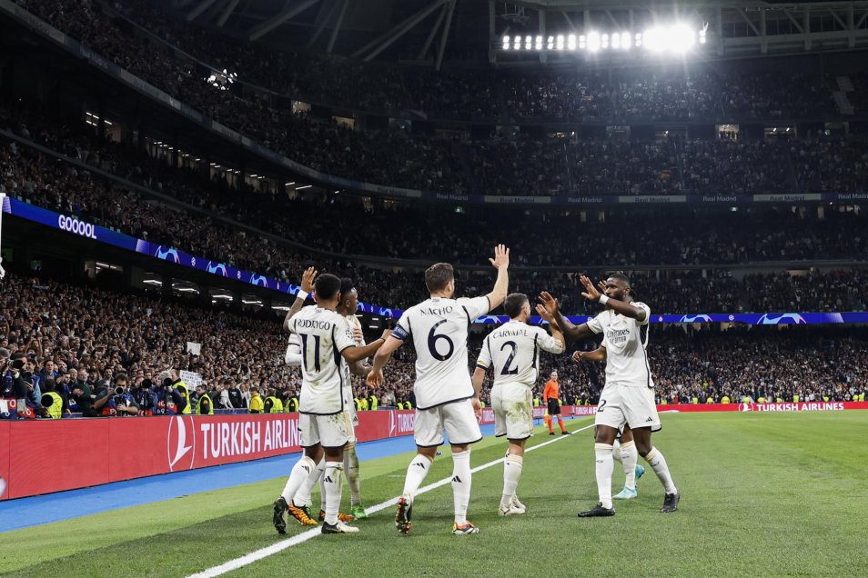 Real Madrid celebró en el “Santiago Bernabéu” pese al empate con Leipzig en Champions