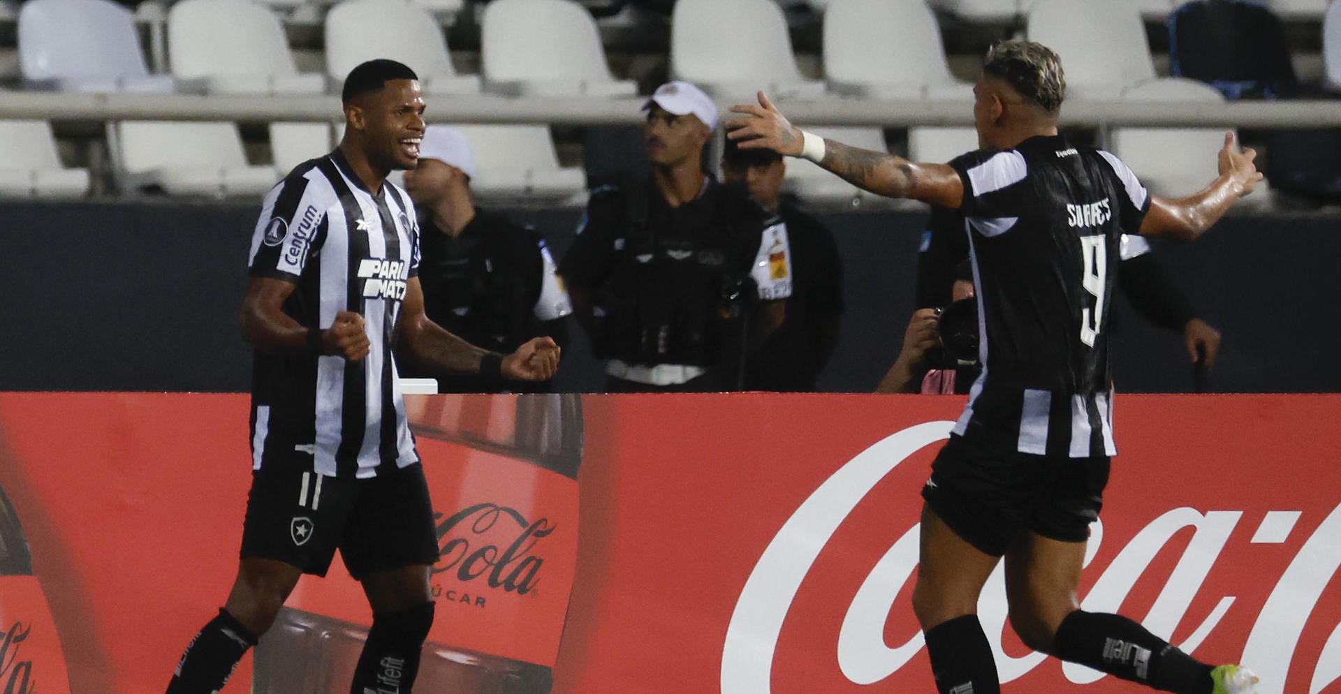 Botafogo tomó ventaja ante Bragantino en la tercera fase de la Copa Libertadores