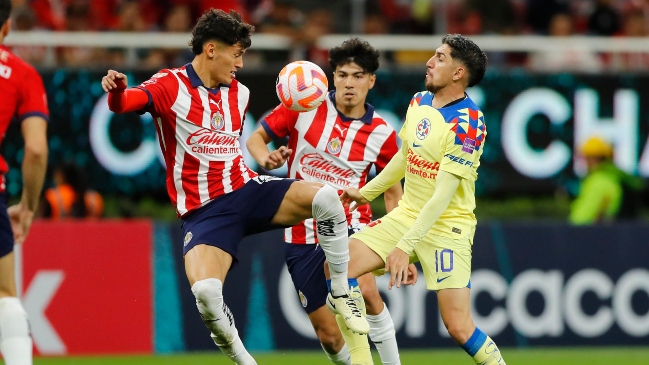 Diego Valdés anotó un golazo en triunfo de América ante Chivas por la Champions