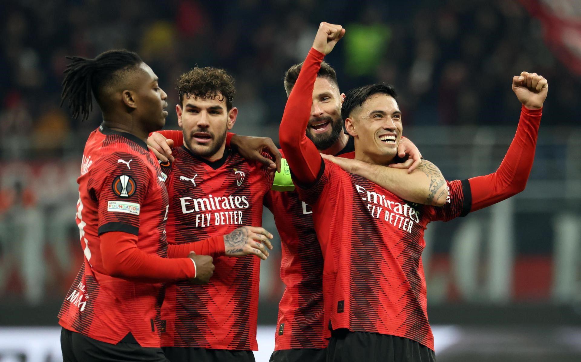 AC Milan batalló para doblegar a Slavia Praga y tomar ventaja en la Europa League