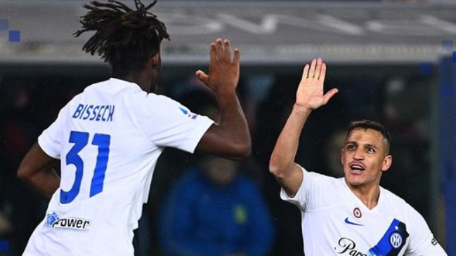 Inter de Milán venció a Bologna con Alexis en cancha y amplió sus opciones de ser campeón