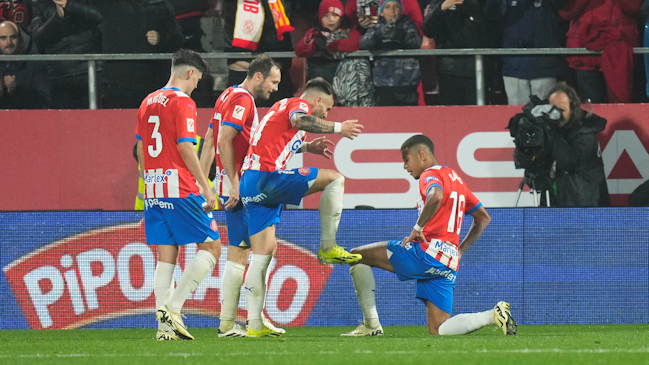 Girona se hizo fuerte en casa ante Osasuna y se mantuvo al acecho del liderato en España