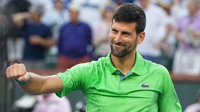 Djokovic frenó el ímpetu de Vukic y evitó una sorpresa en Indian Wells