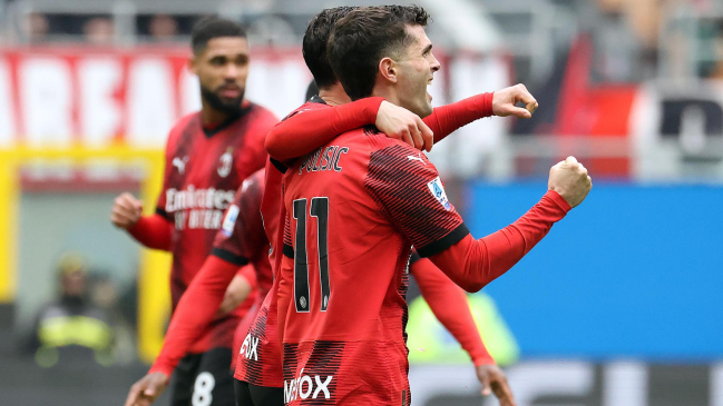 Christian Pulisic le dio el triunfo a Milan sobre Empoli en la Serie A