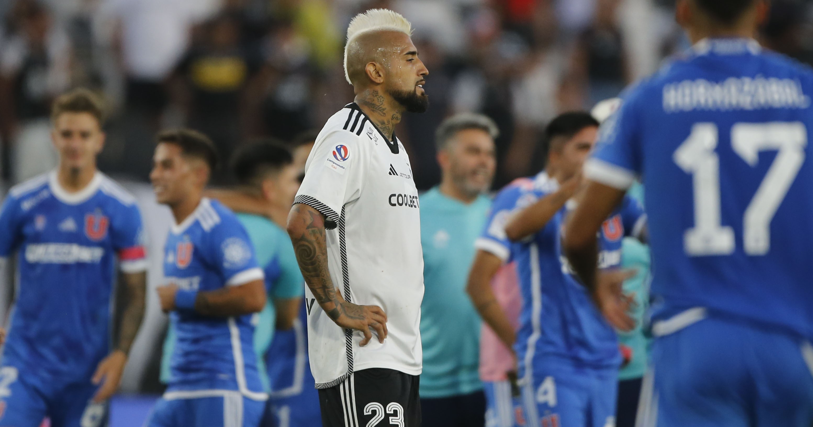 Vidal tras caída con la U en el Monumental: Si no salen campeones al final, no sirve de nada