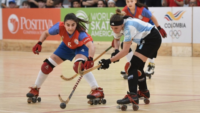 Chile sumó sendos subcampeonatos en el Panamericano de Hockey Patín
