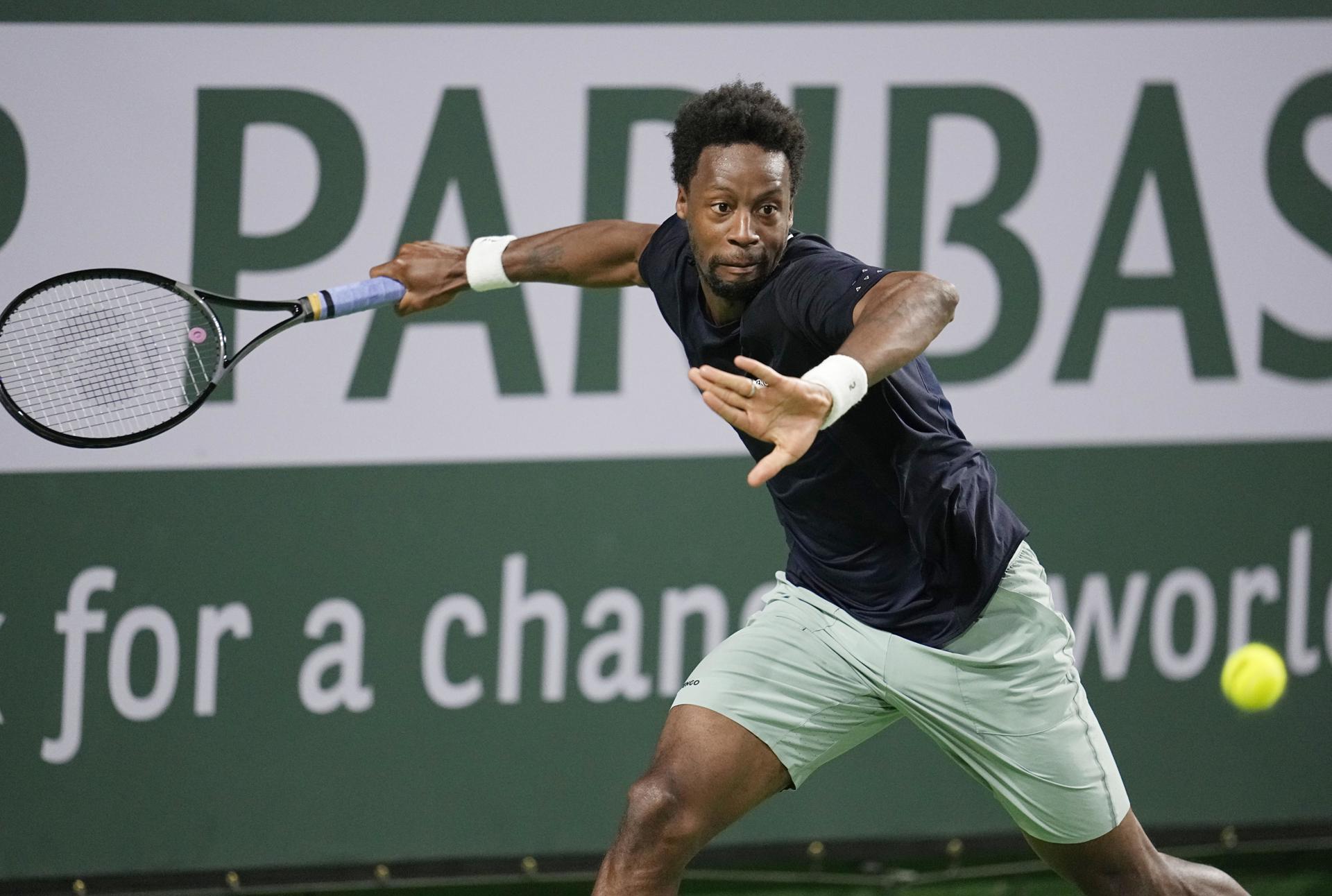 Gael Monfils batalló para batir a Cameron Norrie y avanzó a octavos en Indian Wells
