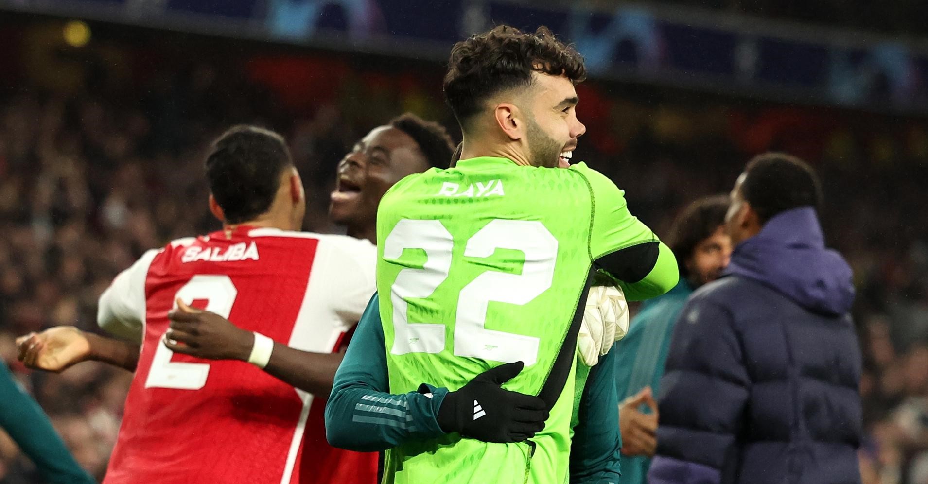 David Raya fue héroe de Arsenal al atajar dos penales ante Porto en la Champions