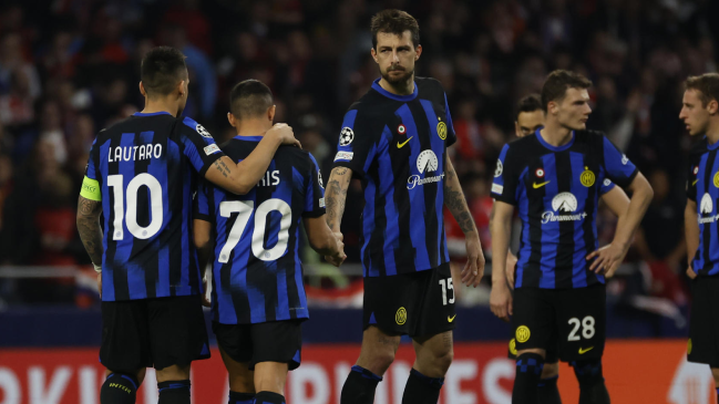 Inter de Milán quedó fuera de la Champions en octavos vía penales ante Atlético Madrid