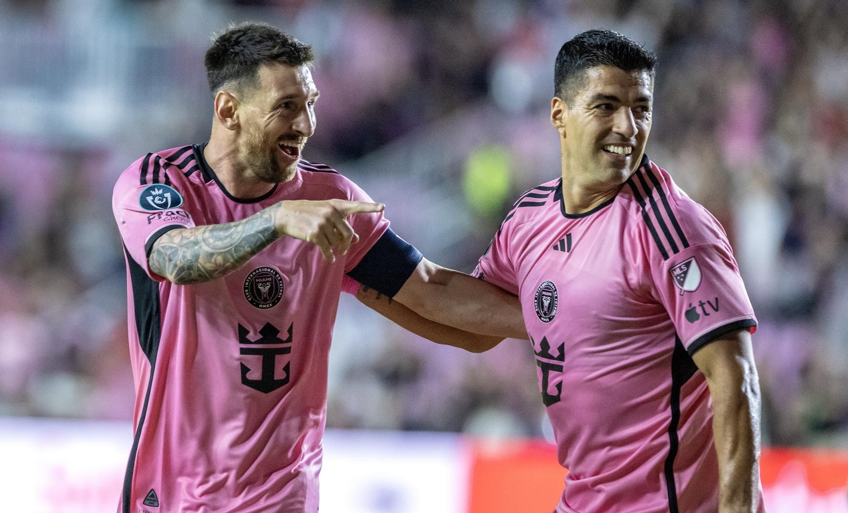 Inter Miami ganó a Nashville con goles de Messi y Suárez y avanzó a cuartos en la Concachampions