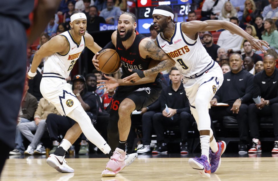 Denver Nuggets venció a Miami Heat y es líder en la Conferencia del Oeste