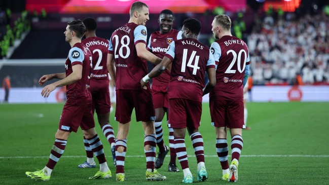 West Ham aplastó a Friburgo y se clasificó a cuartos de final en la Europa League