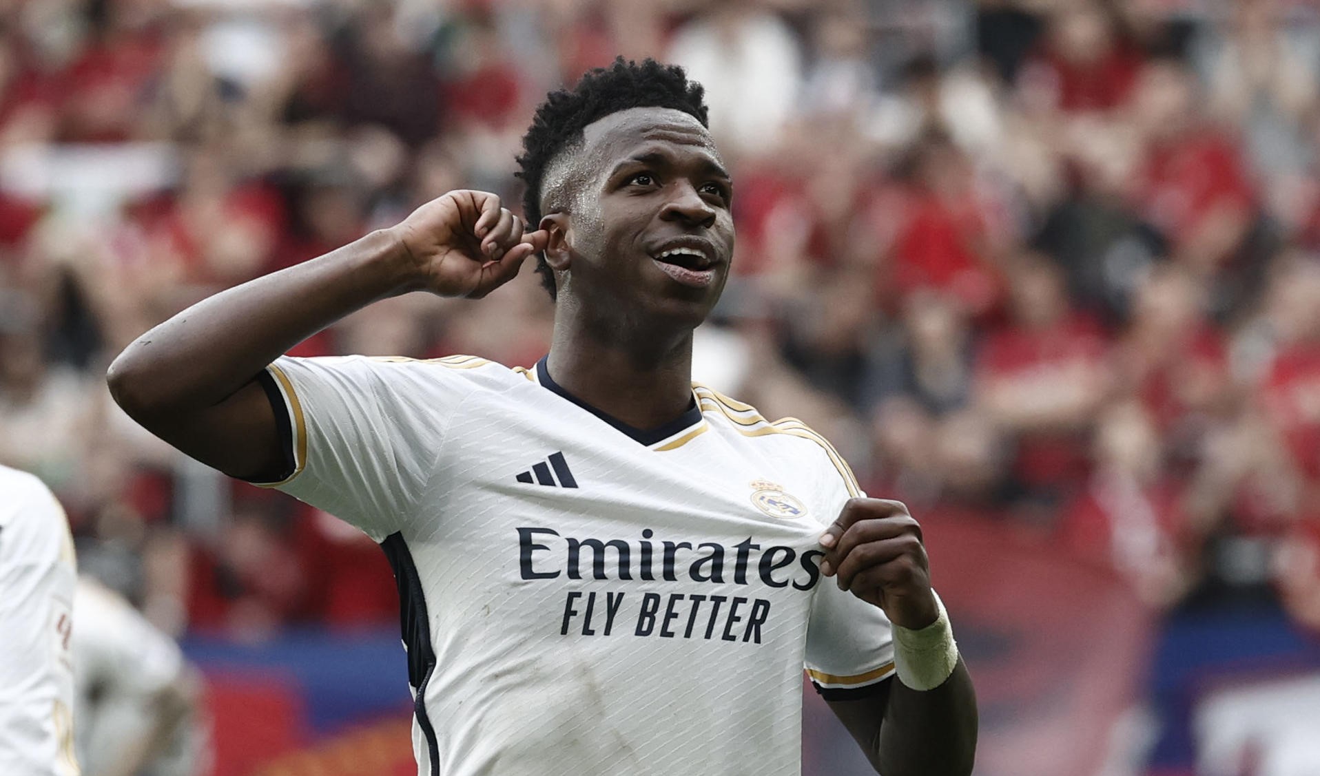 Real Madrid contó con un inspirado Vinicius para vencer a Osasuna