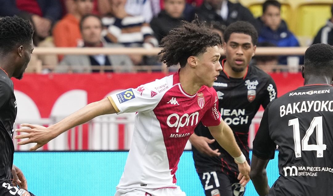 Mónaco de Maripán cedió un empate a Lorient y perdió la chance de ser escolta en la Ligue 1