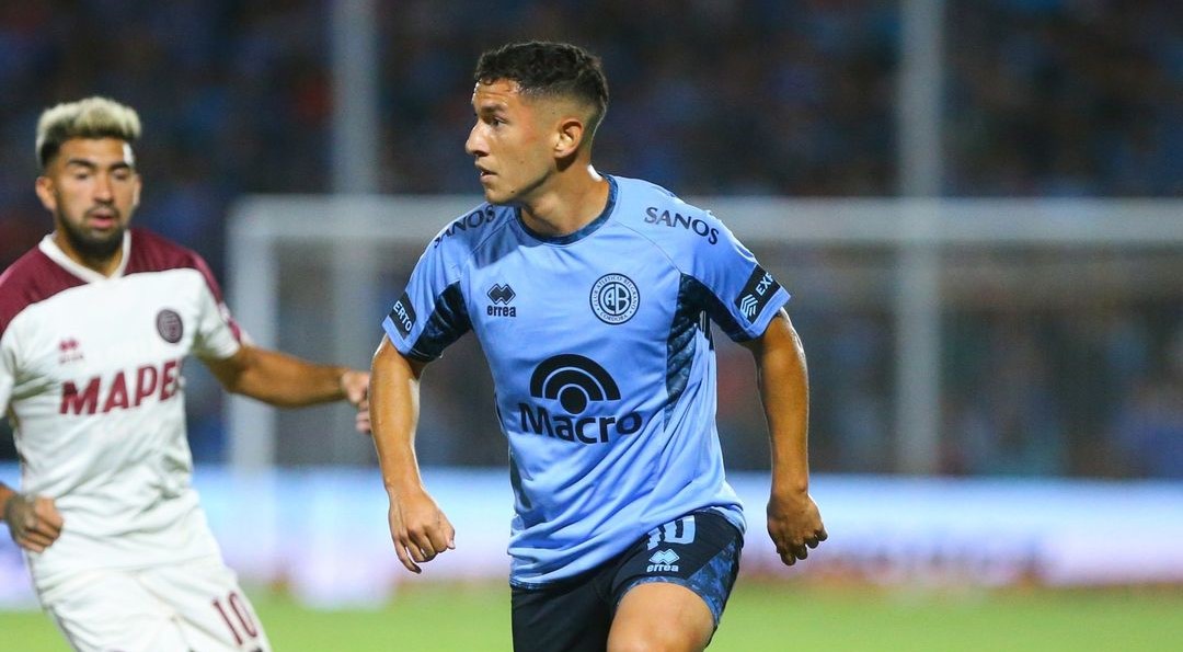 Belgrano contó con Matías Marín en caída ante Lanús en la Copa de la Liga