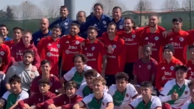 La Roja entrenó con club de la Serie B de Italia tras el debut ganador de Gareca