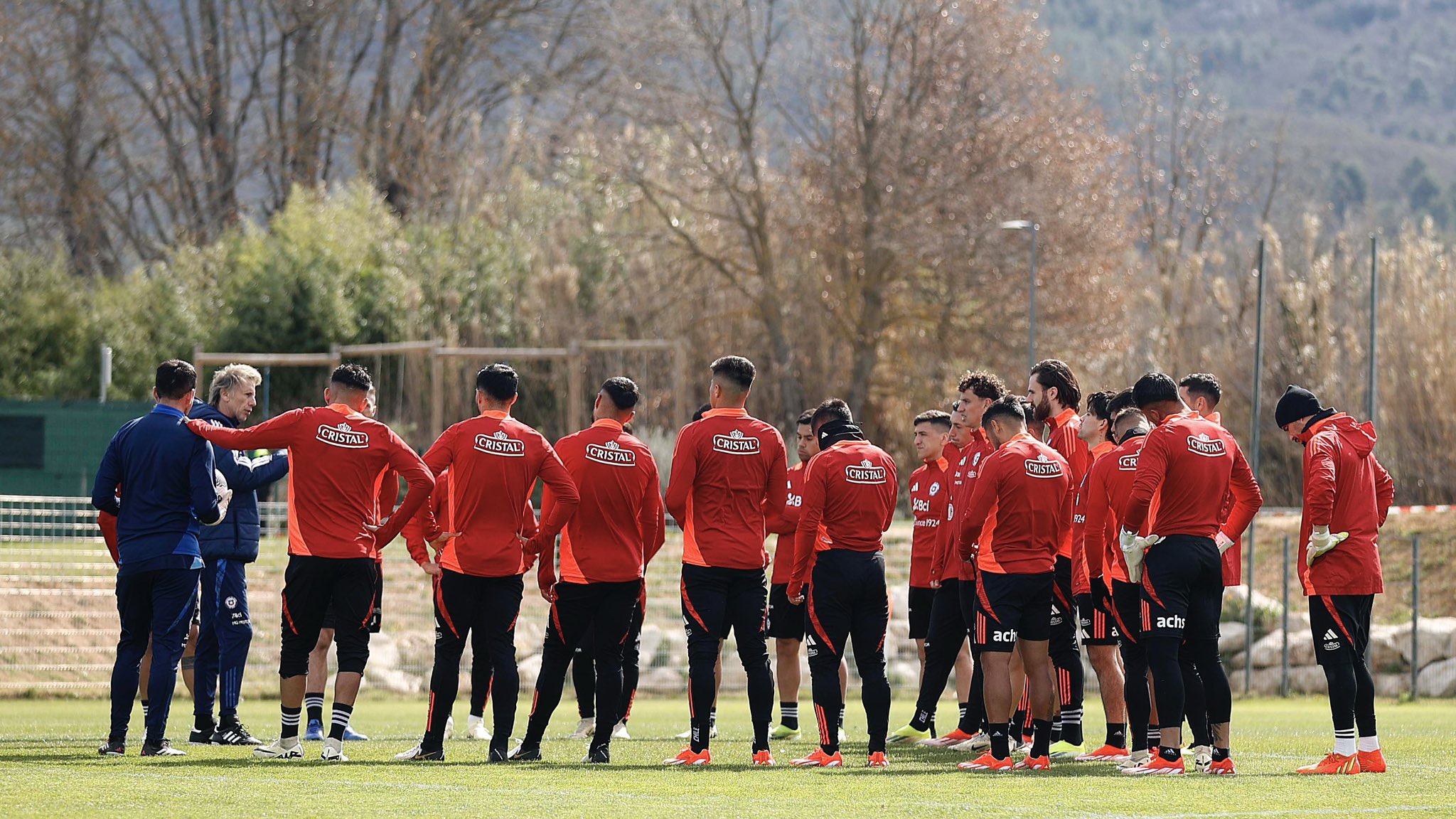 Ricardo Gareca ensayó oncena para enfrentar a Francia y Mbappé