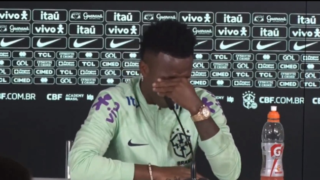 Vinícius Junior rompió en llanto por episodios de racismo: Cada vez tengo menos voluntad de jugar