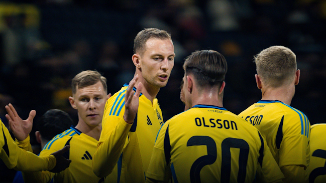 Albania cayó ante Suecia y cerró su fecha FIFA sin anotar goles