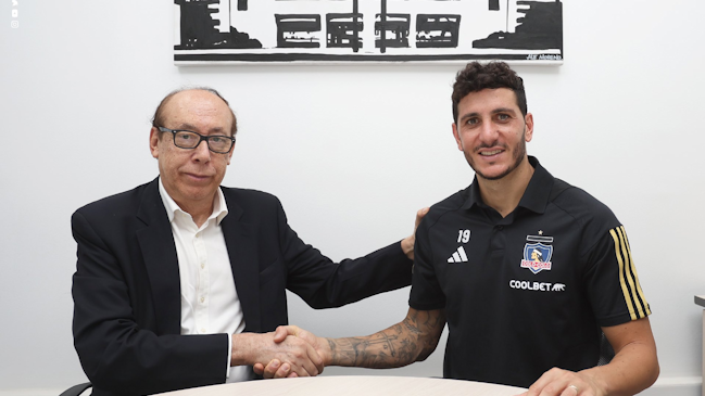 Gonzalo Castellani fue presentado Colo Colo: Estoy para sumar en todos los sentidos