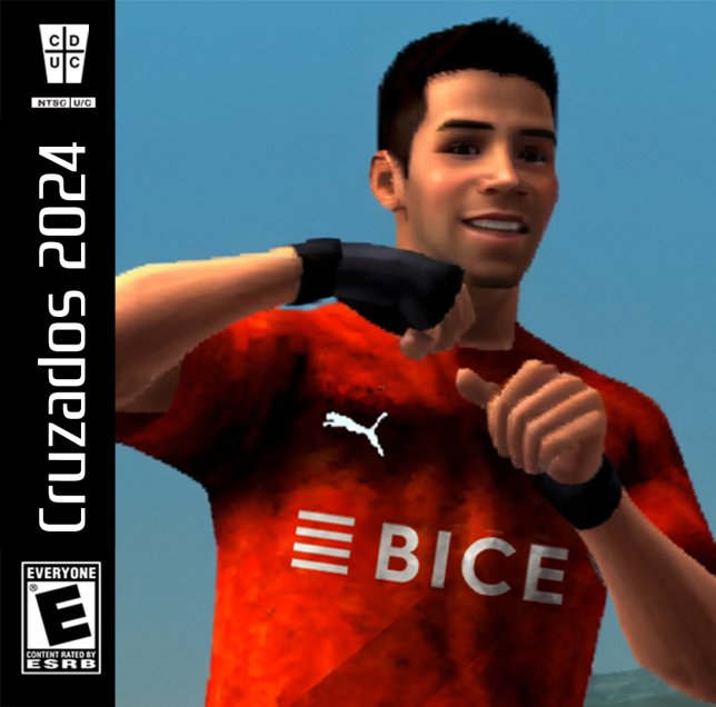 Asi lucen los jugadores de Universidad Católica en versión Play Station 2