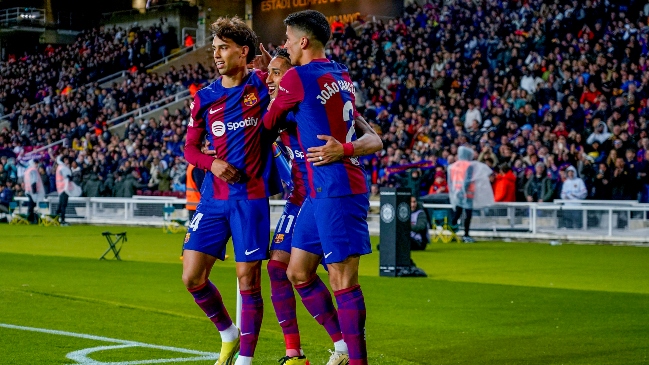 Barcelona logró ajustada victoria sobre Las Palmas y sigue ilusionado con ser campeón