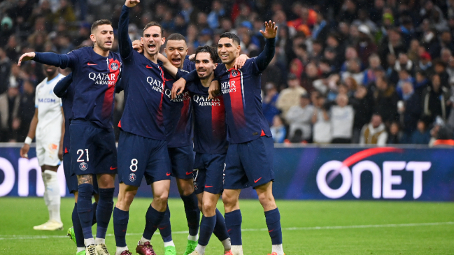 Paris Saint-Germain le ganó el clásico a Marsella en el Velódromo
