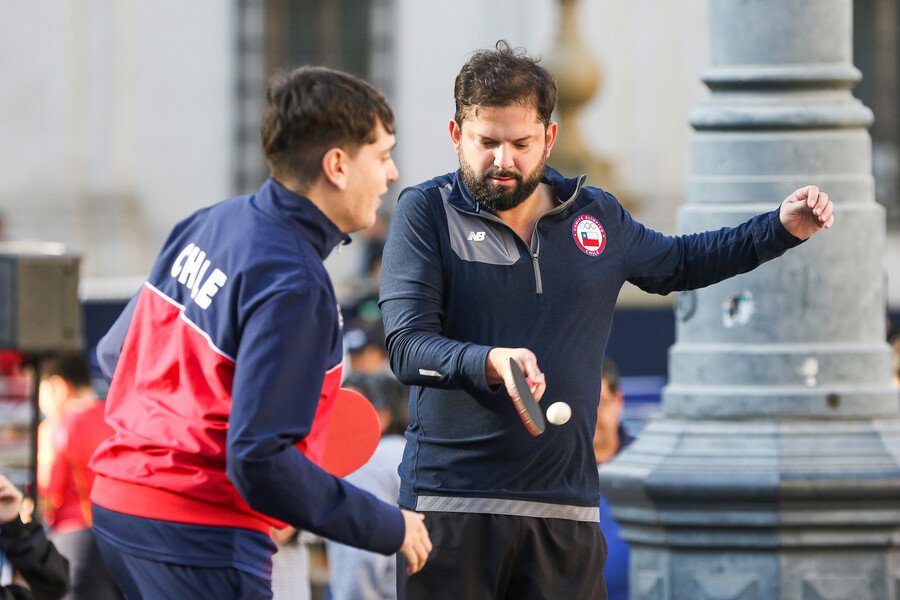 Presidente Boric inicia festejos por el Día Nacional del Deporte