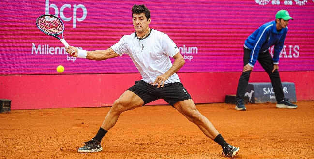 Cristian Garín perdió en semifinal de Estoril contra el top ten Hubert Hurkacz