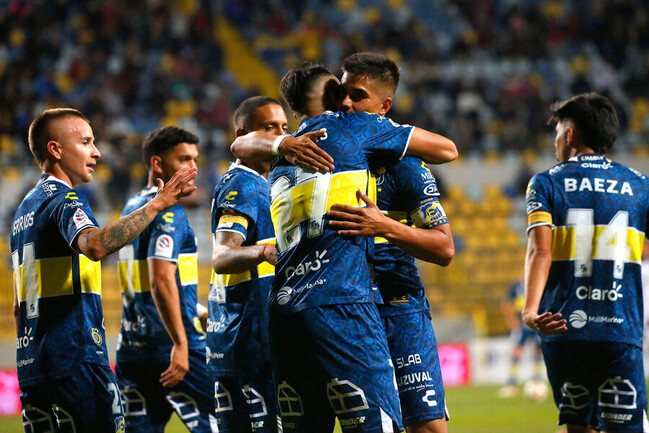 Everton ganó a Audax Italiano que sigue complicado en el fondo