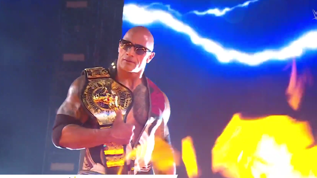 “The Final Boss”: La espectacular entrada de The Rock en WWE Wrestlemania XL