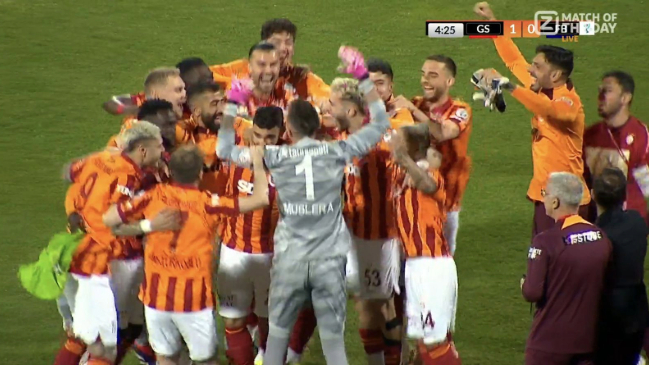 Supercopa de Turquía: Galatasaray se proclamó campeón ante escandalosa decisión de Fenerbahce