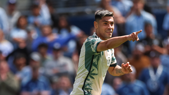 Felipe Mora aportó un gol en entretenido empate de Portland con Sporting Kansas en la MLS
