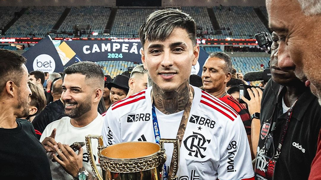 Presidente de Flamengo fue tajante por futuro de Erick Pulgar: No se vende, va a quedarse aquí