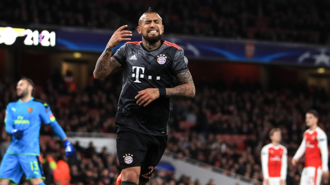 El día en que Arturo Vidal le marcó un doblete al Arsenal en Champions