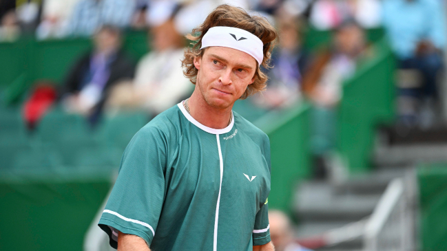 Andrey Rublev decepciona y deja vacante la corona en el Masters 1.000 de Montecarlo