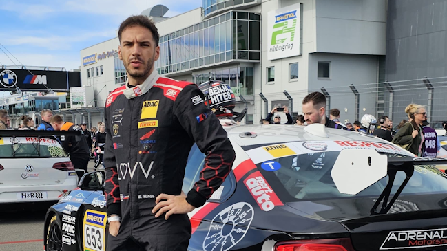 Benjamín Hites obtuvo su licencia para competir en el “Infierno Verde” en Nürburgring
