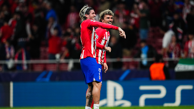 Atlético de Madrid festejó sobre Borussia Dortmund gracias a De Paul y Samuel Lino